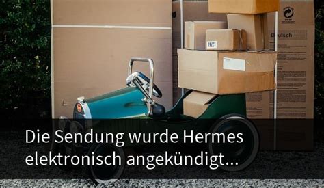 sendung wurde angekündigt hermes|sendung hermes.